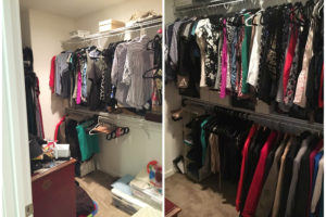 Before & After Master Closet